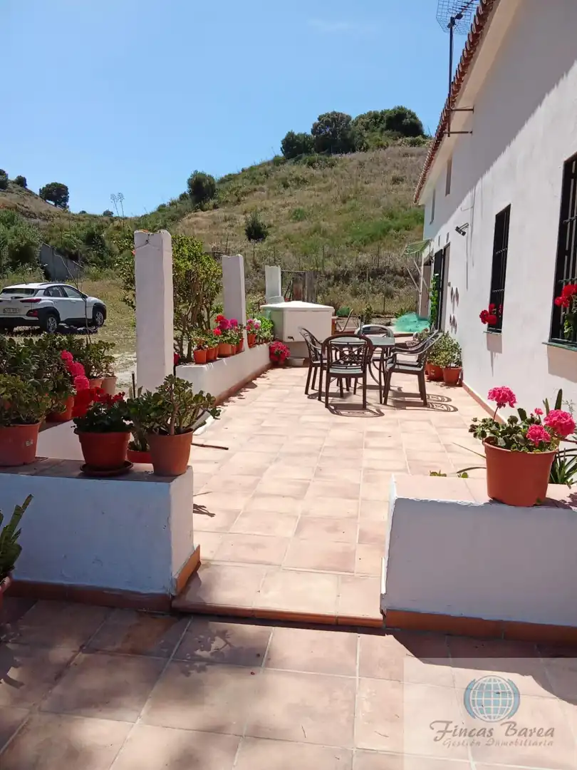 Terrace of Country homes for sale in Mijas