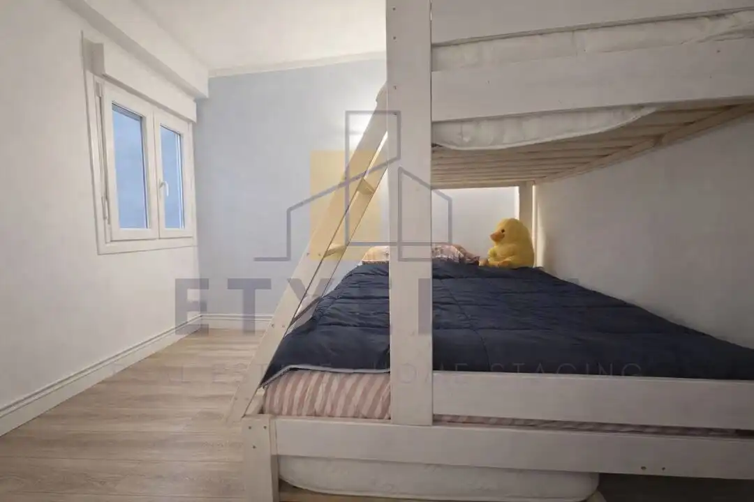Schlafzimmer von Wohnung zum Verkauf in Elgeta mit Heizung und Abstellraum
