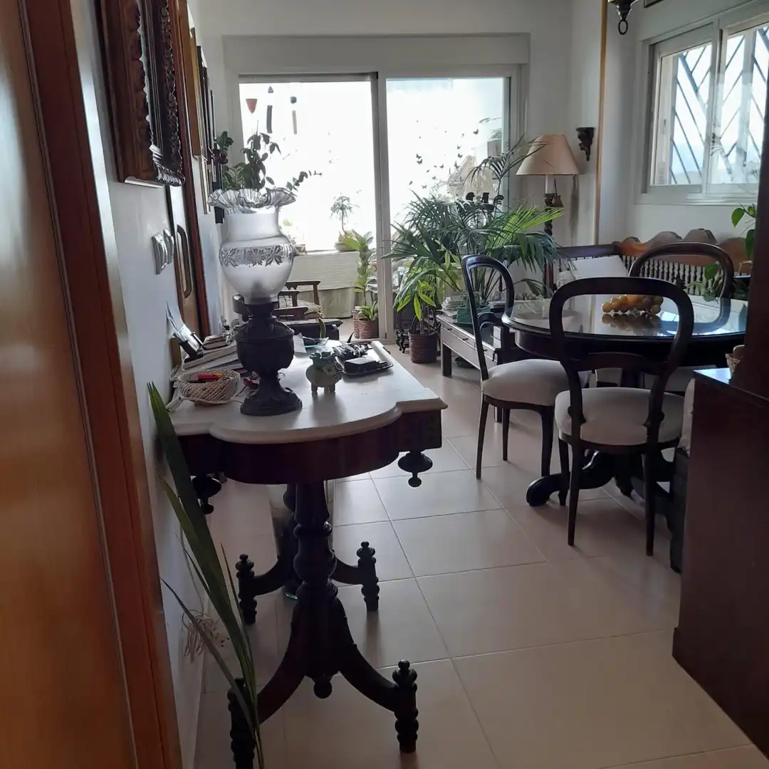 Dining room of Apartments for sale in Málaga  with Air Conditioner, Private garden and Terrace