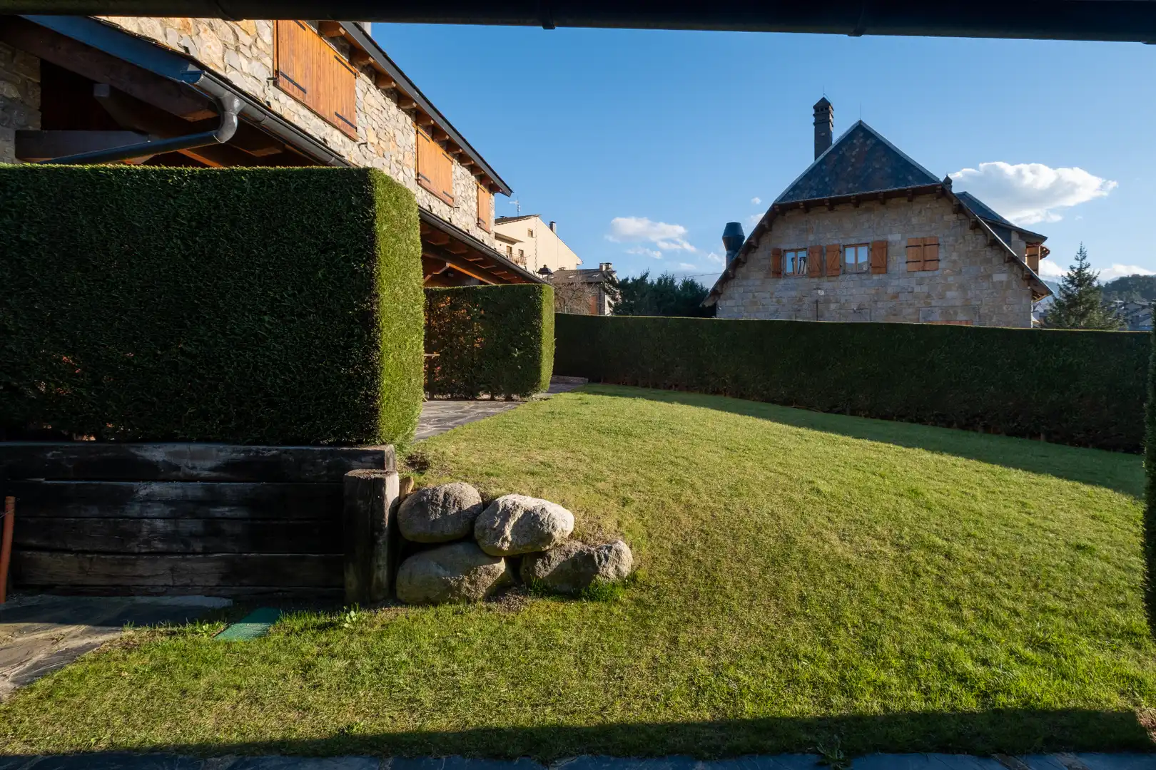 Jardí de Casa adosada de lloguer en Bellver de Cerdanya amb Calefacció, Parquet i Terrassa