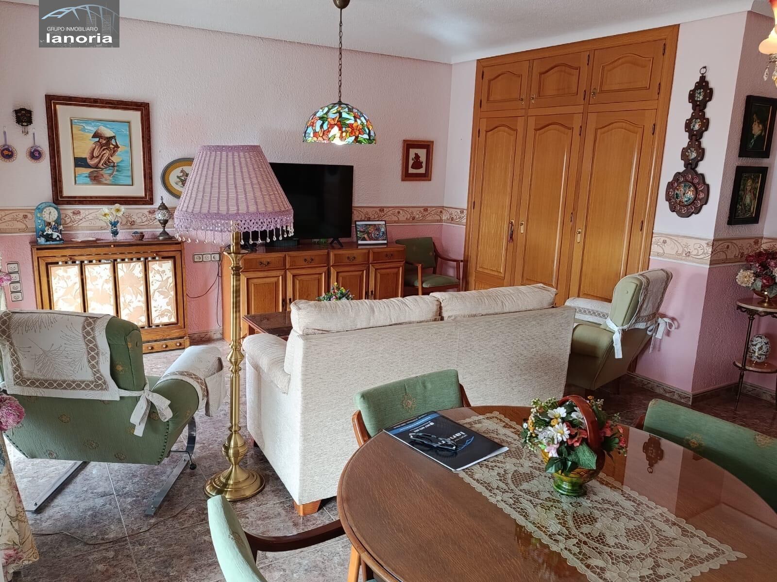 Sala de estar de Piso en venta en  Albacete Capital con Aire acondicionado, Amueblado y Balcón