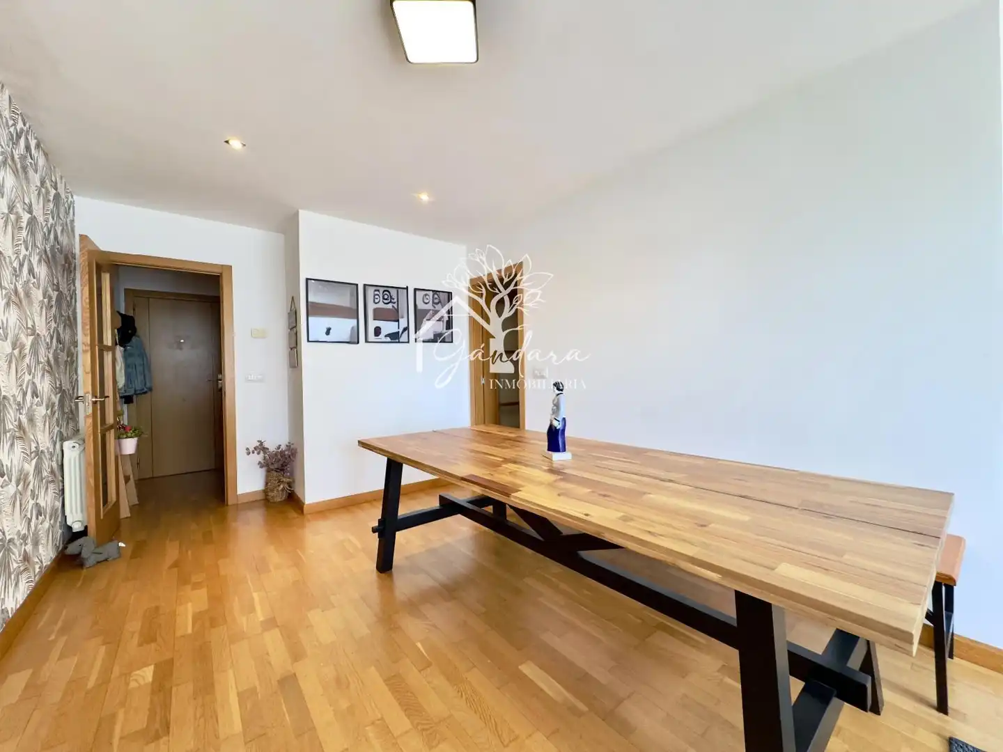 Dining room of Flat for sale in Narón  with Heating, Parquet flooring and Storage room