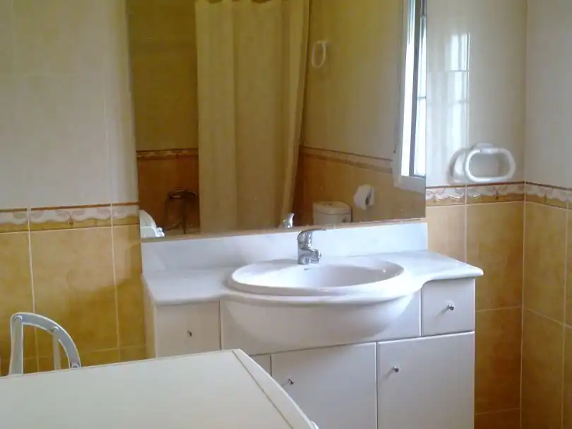Baño de Ático de alquiler en Vélez-Rubio con Calefacción, Terraza y Trastero
