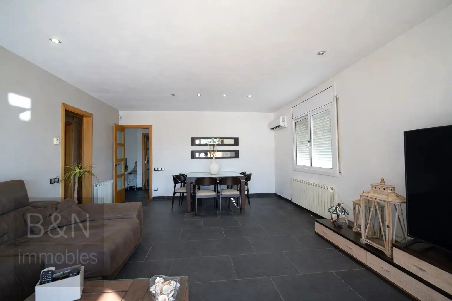 Sala de estar de Casa o chalet en venta en Rubí con Aire acondicionado, Calefacción y Terraza