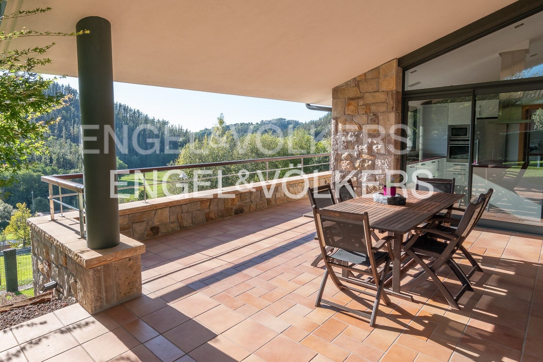 Terrassa de Casa o xalet en venda en Errigoiti amb Calefacció, Jardí privat i Terrassa