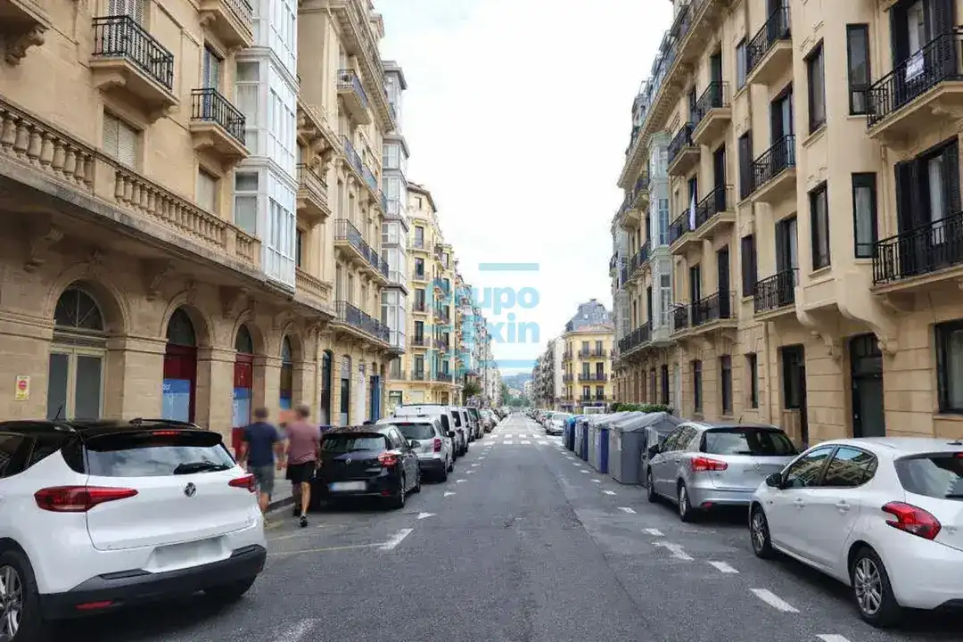 Vista exterior de Garaje en venta en Donostia - San Sebastián 