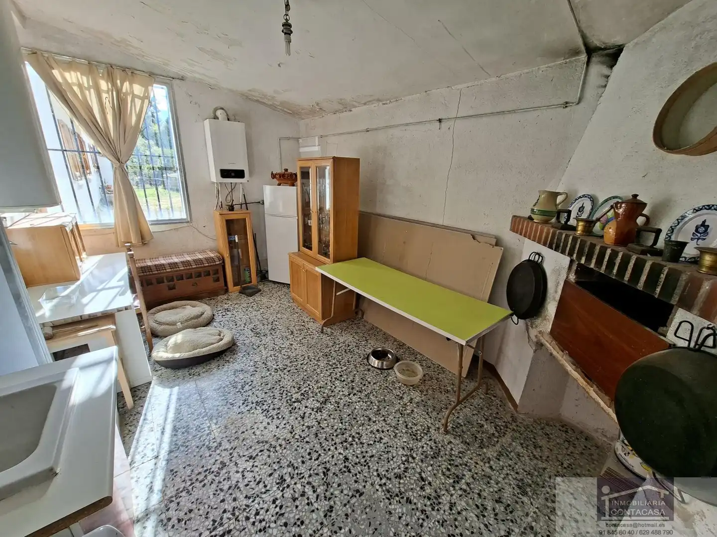 Cuina de Finca rústica en venda en Bustarviejo amb Calefacció i Terrassa