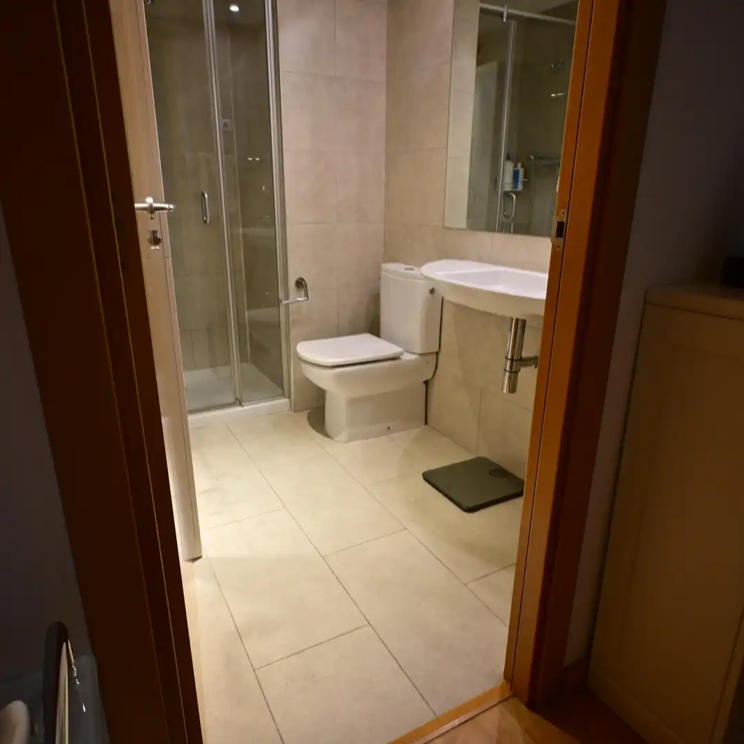 Bathroom of Flat for sale in Mataró  with Heating, Private garden and Terrace