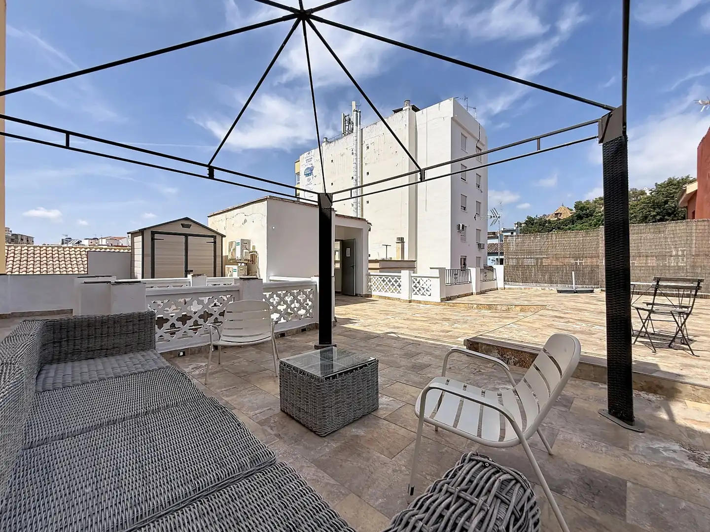 Terrace of Houses for rent in Málaga  with Air Conditioner, Terrace and Furnished