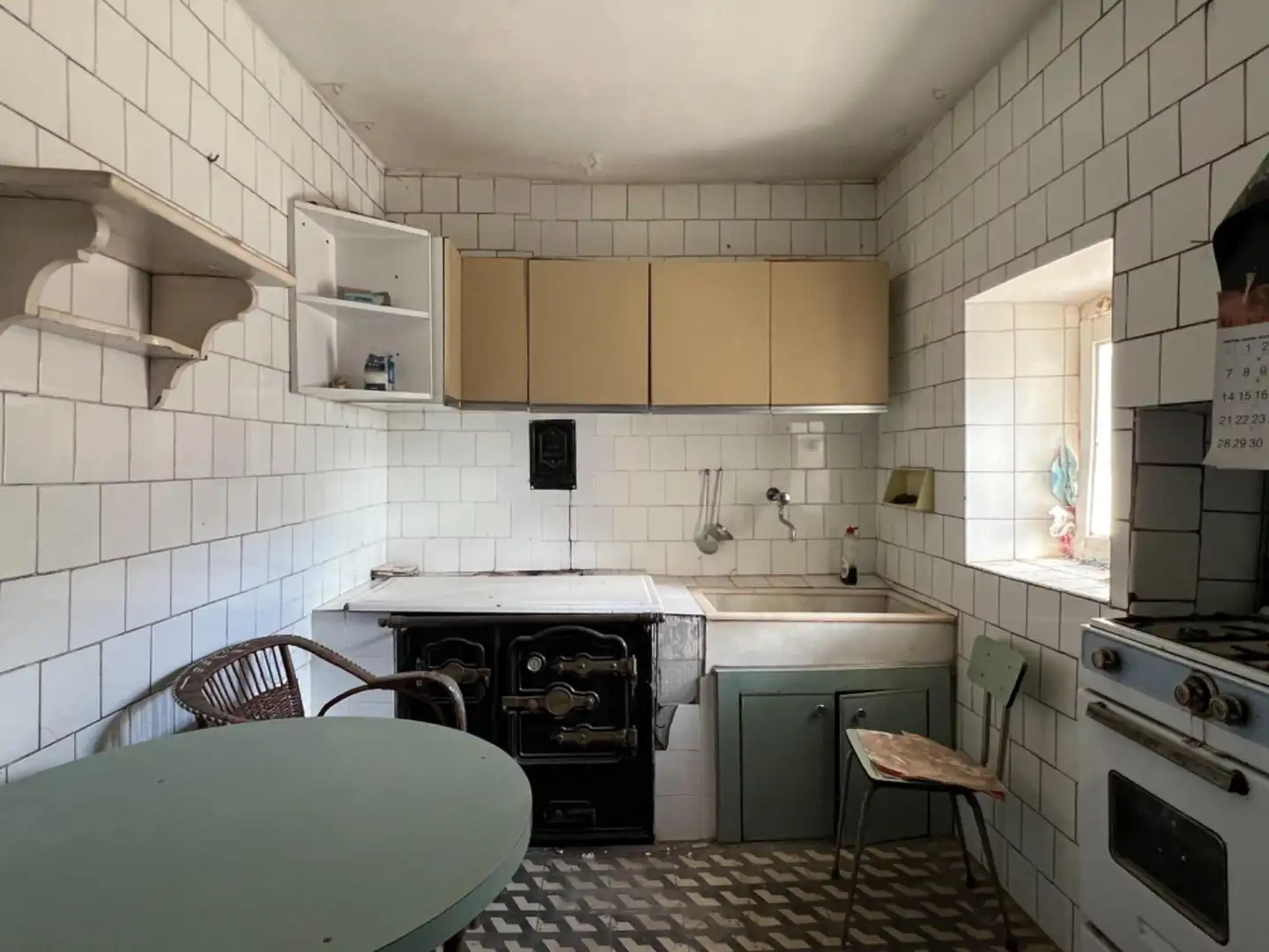 Küche von Wohnung zum Verkauf in Sajazarra mit Privatgarten, Terrasse und Balkon