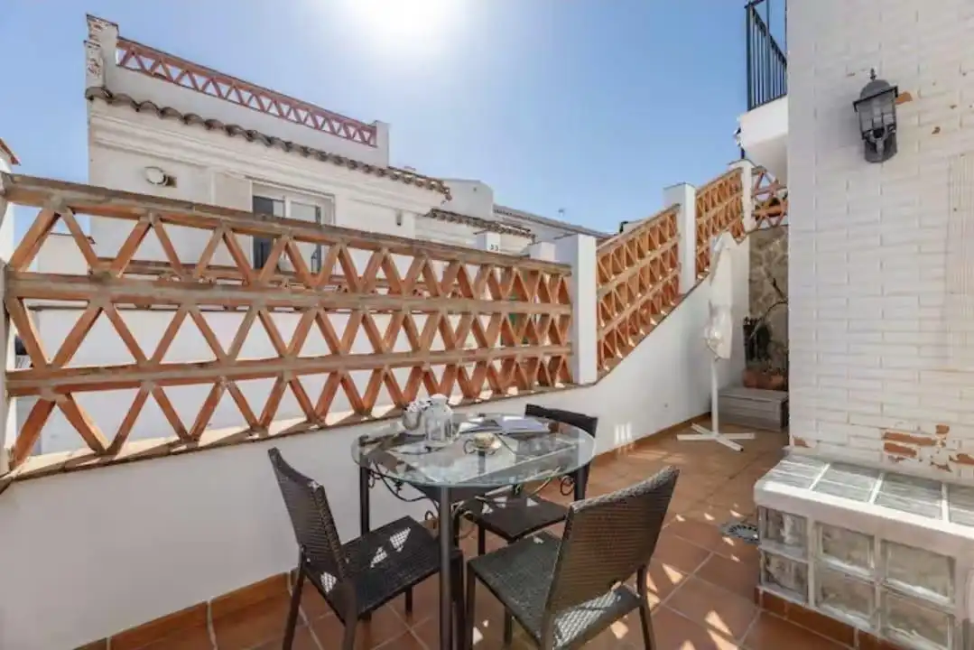 Terrace of Detached homes for sale in Benalmádena  with Air Conditioner, Terrace and Storage room
