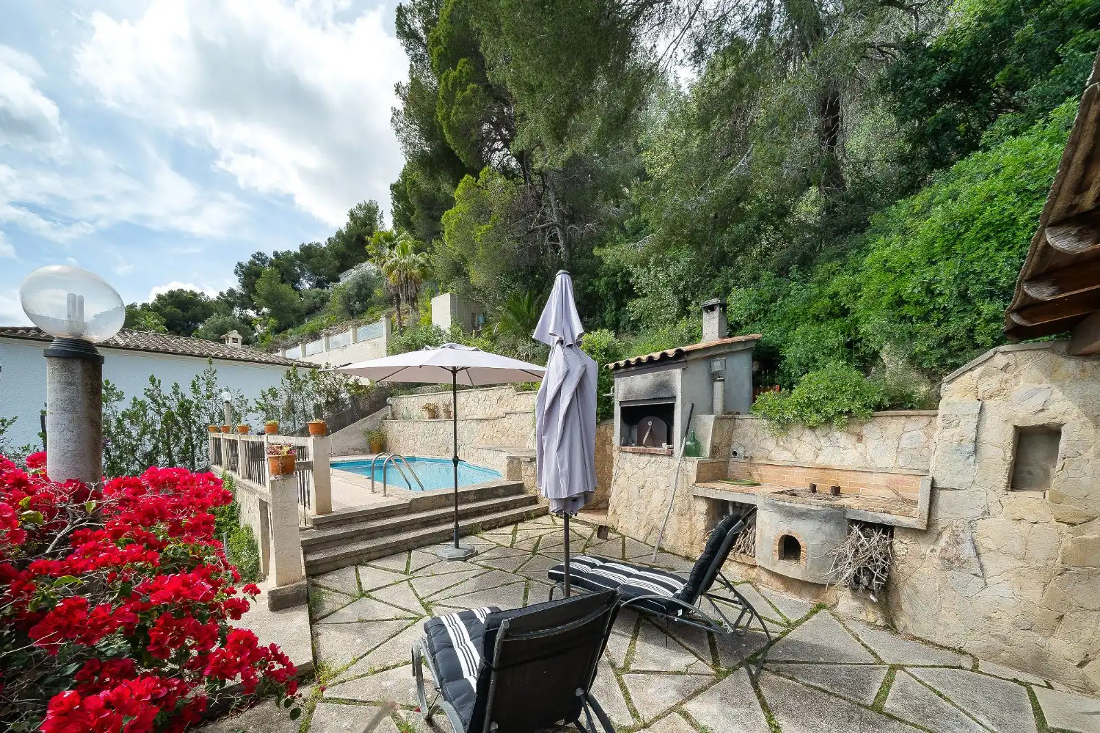 Terraza de Casa o chalet en venta en Calvià con Aire acondicionado, Calefacción y Jardín privado