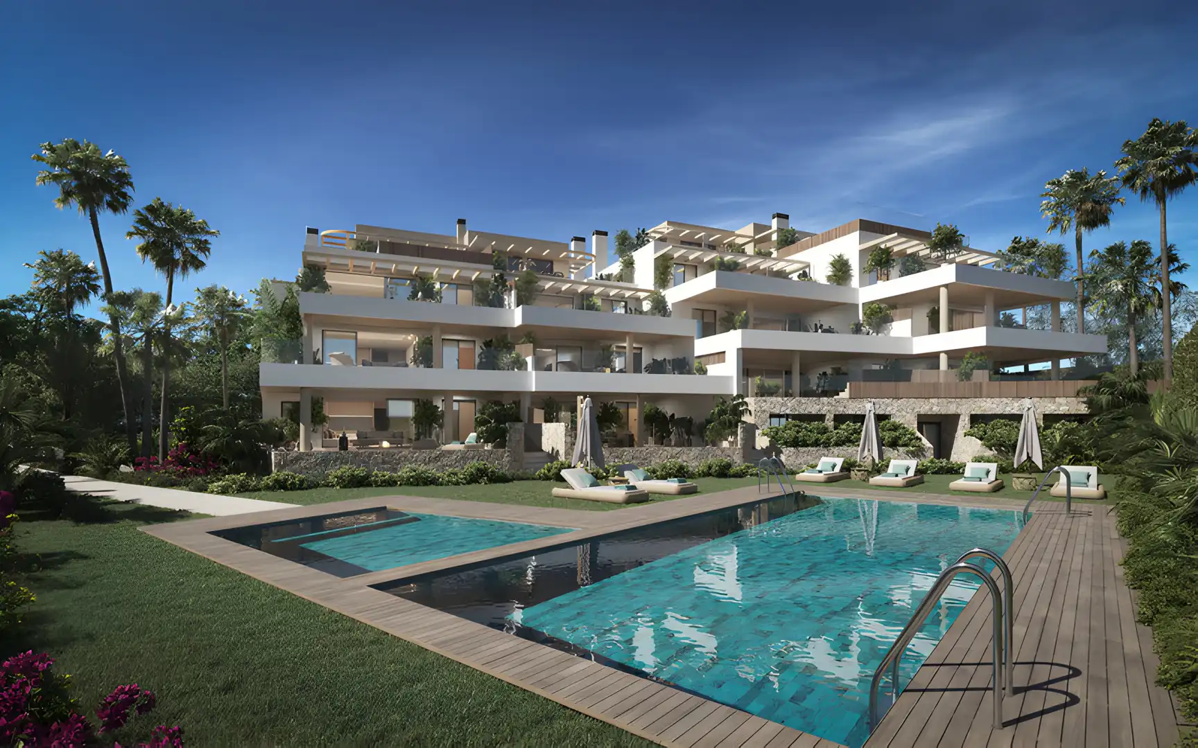 Apartamento con piscina en venta en Elviria - Cabopino