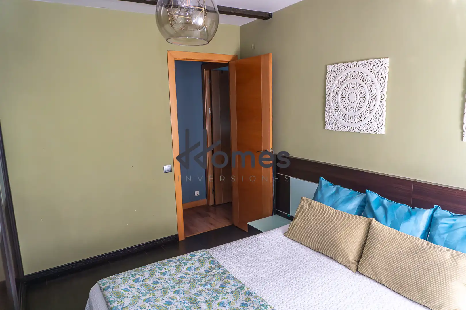Bedroom of Flat for sale in Móstoles  with Heating, Storage room and Furnished