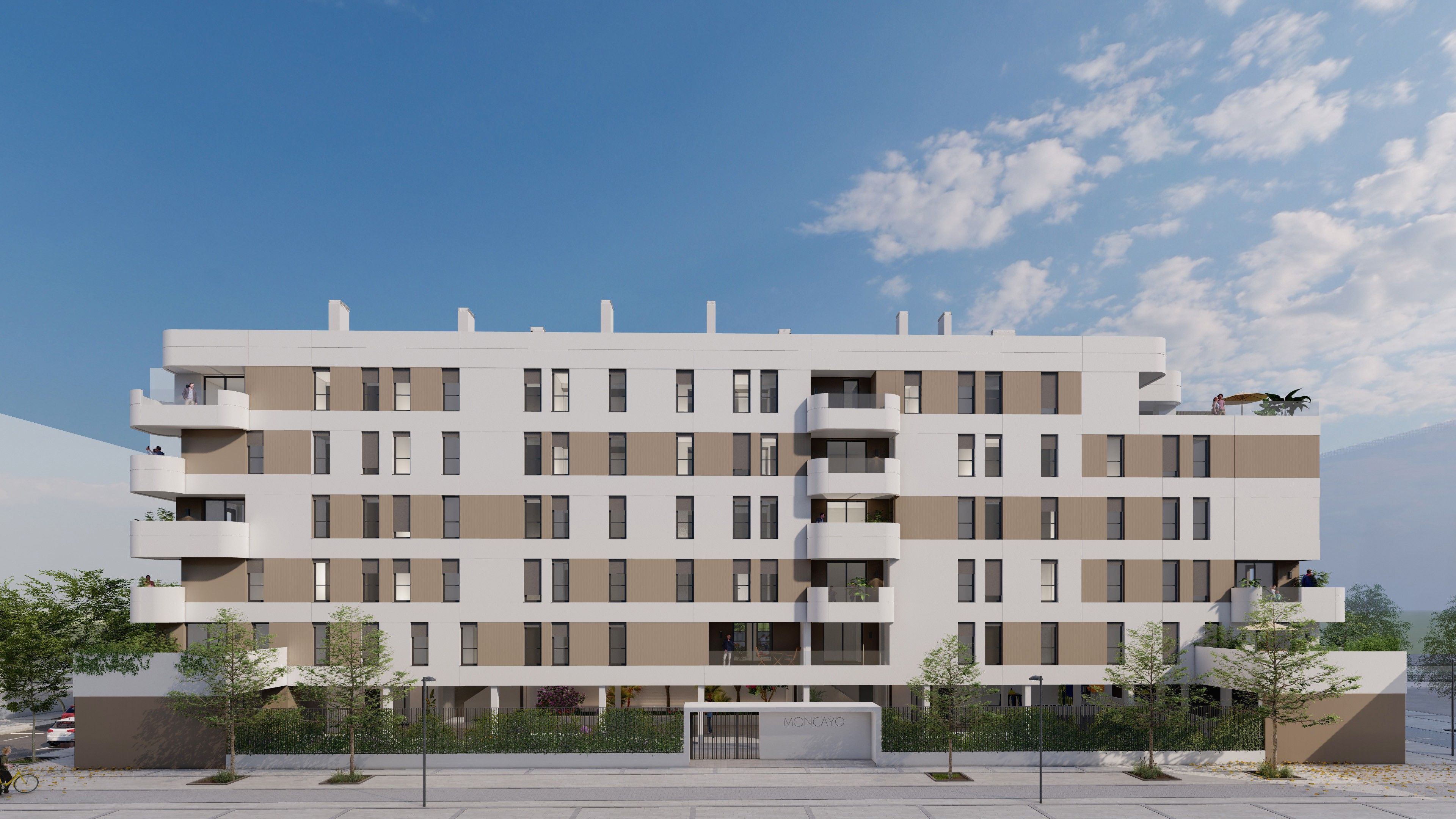 Exterior view of Flat for sale in  Sevilla Capital  with Air Conditioner, Terrace and Storage room