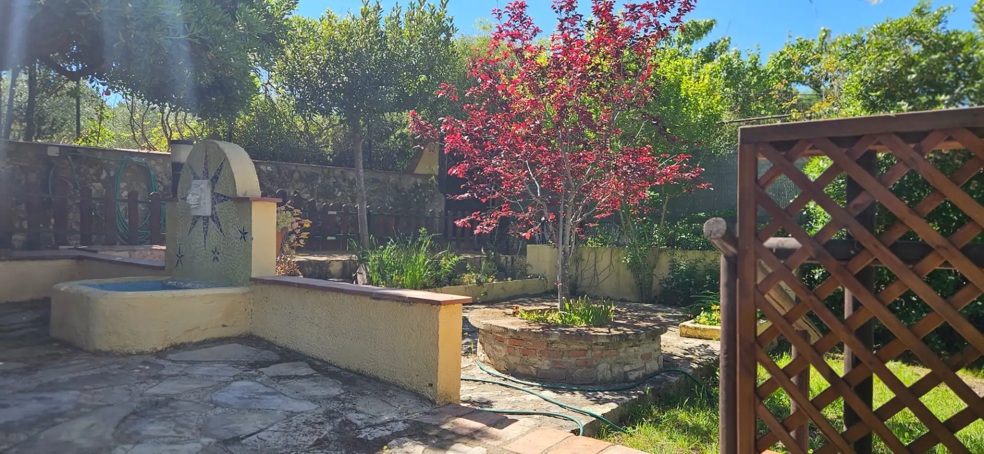 Garden of Country homes for sale in El Catllar   with Air Conditioner, Heating and Private garden
