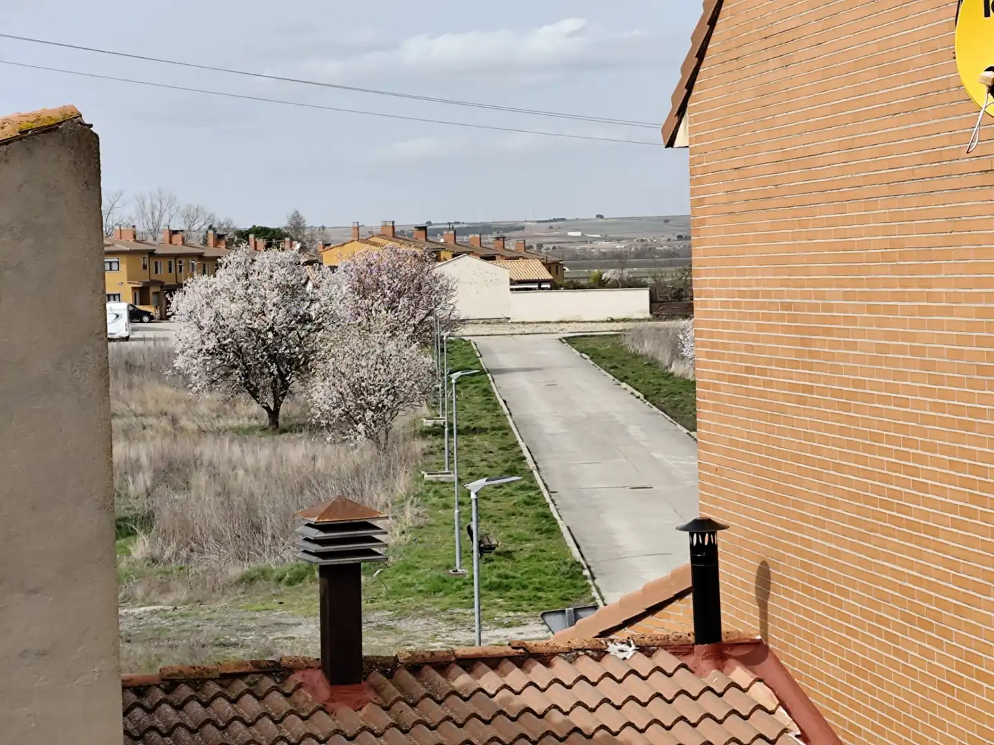 Vista exterior de Pis en venda en Valoria la Buena