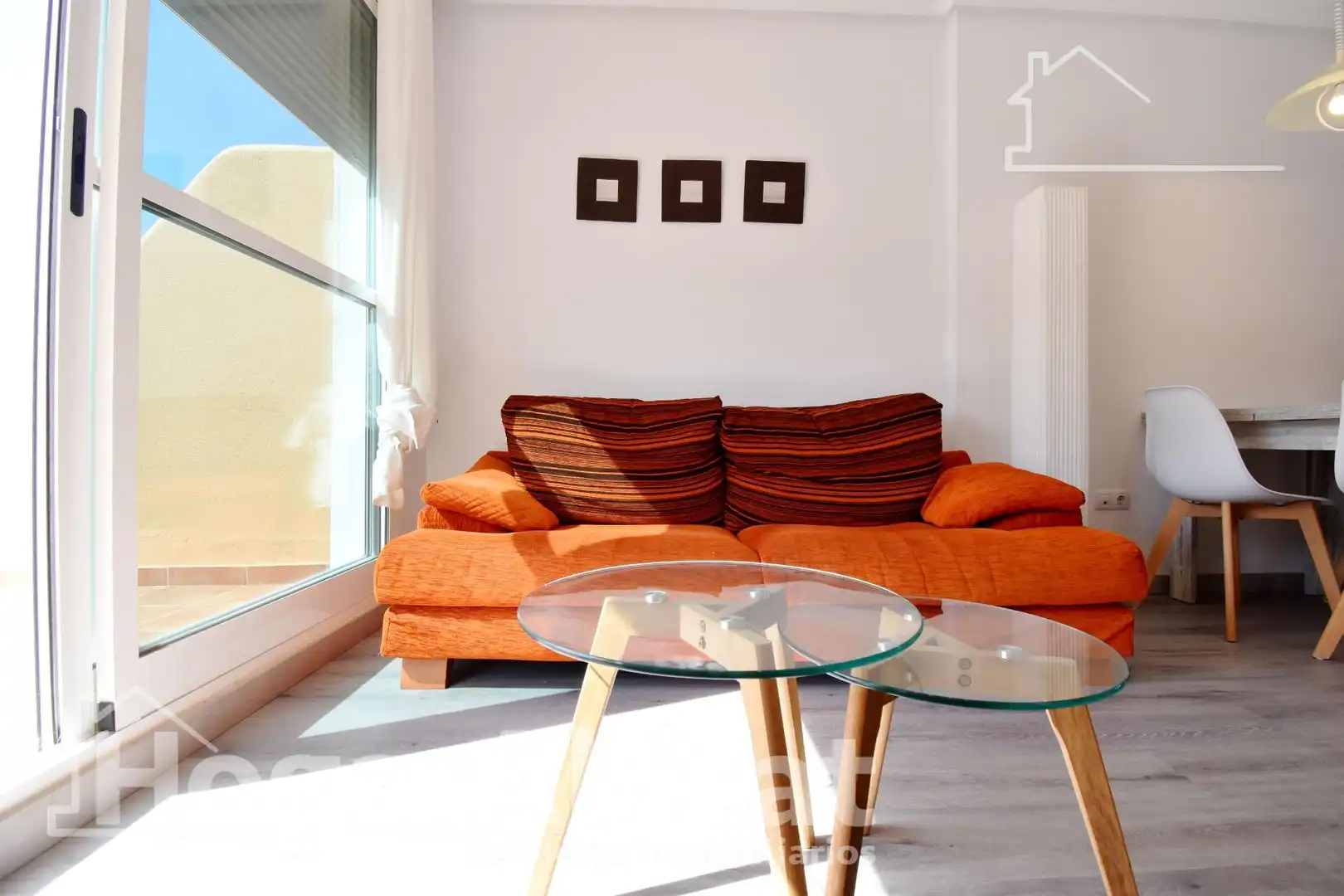 Living room of Flat for sale in Dénia  with Air Conditioner, Heating and Private garden