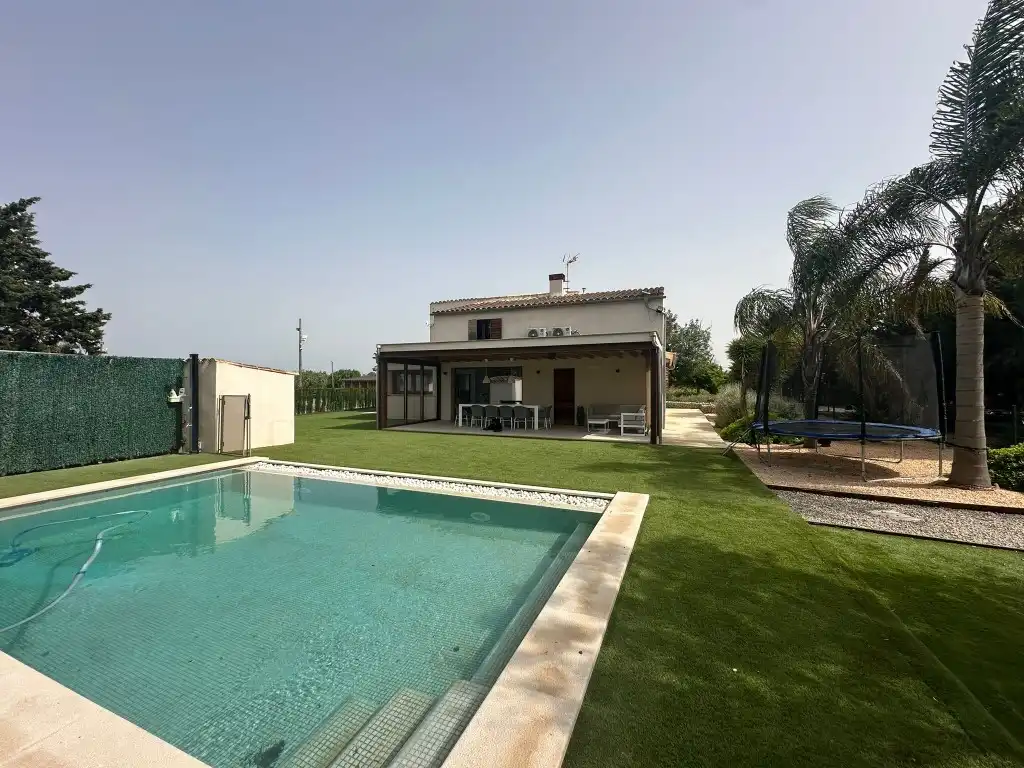 Piscina de Finca rústica de alquiler en Sencelles con Terraza y Piscina
