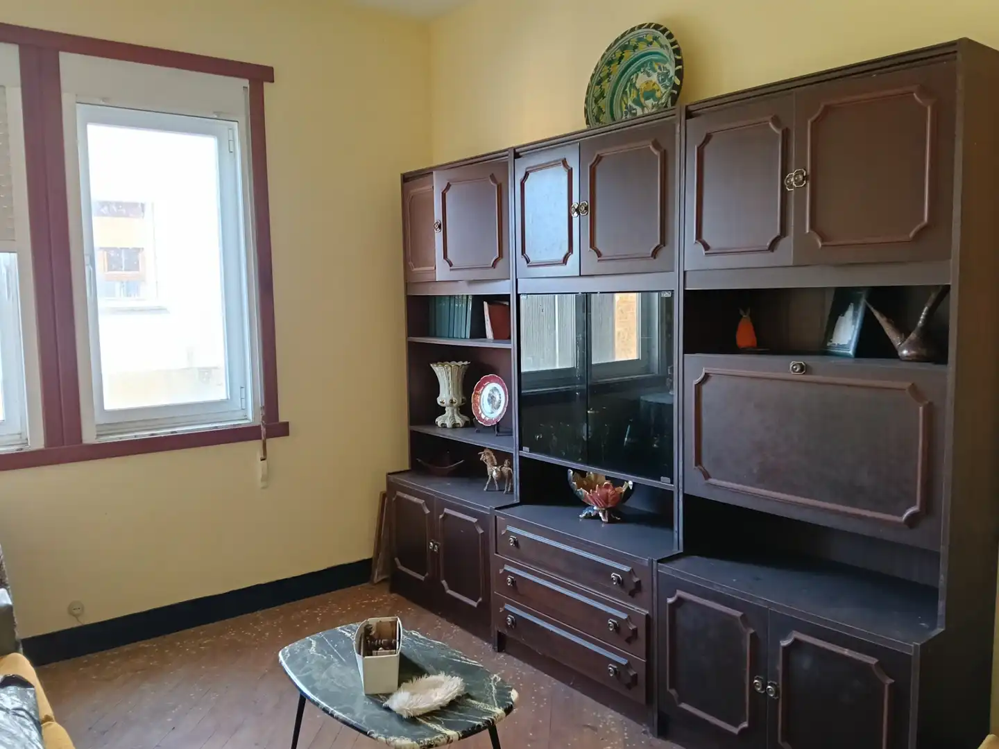 Sala de estar de Casa adosada en venta en Curtis con Terraza y Trastero