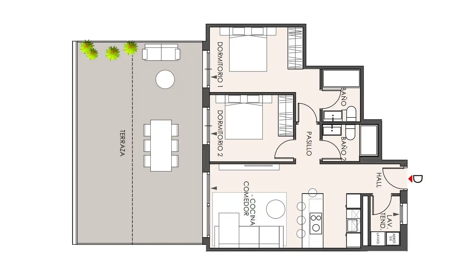 Apartament amb piscina en venda a Los Pacos, imagen 10