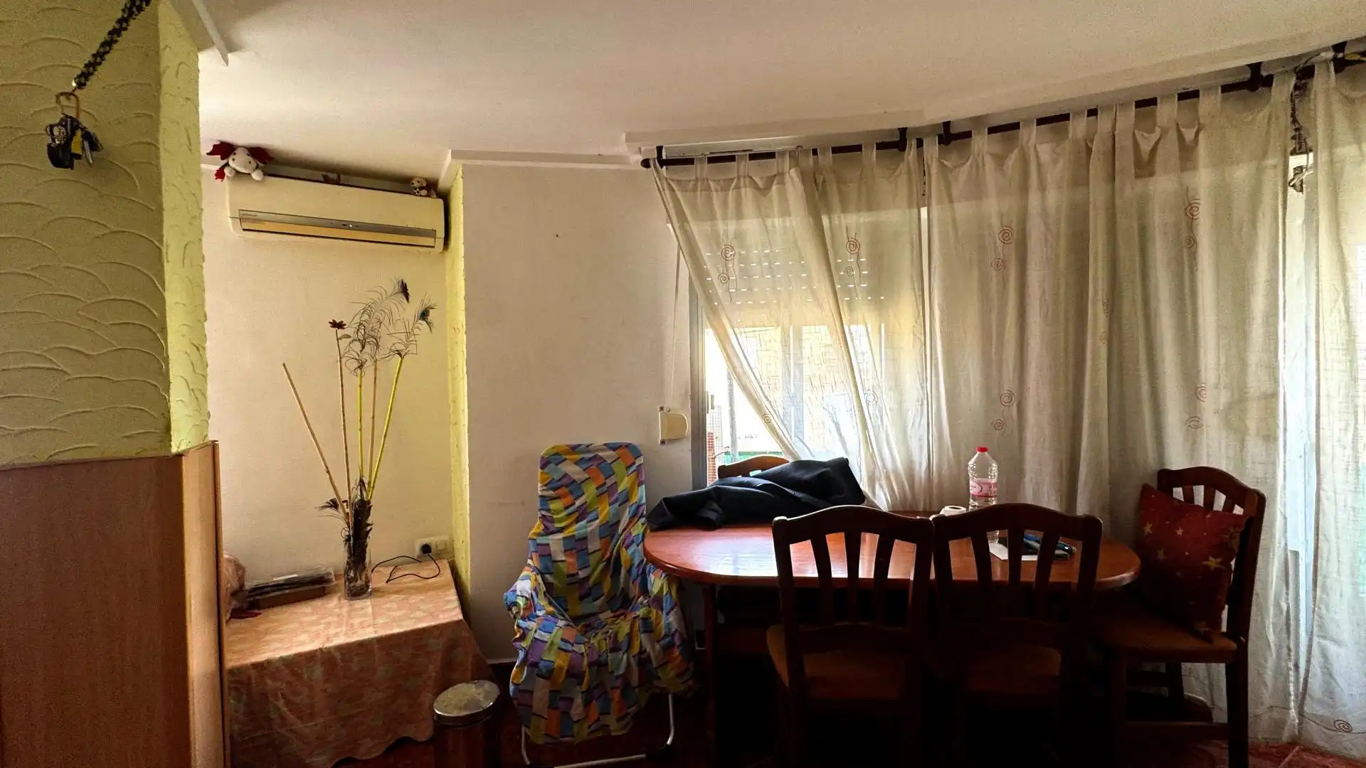 Dining room of Flat for sale in Elda  with Air Conditioner, Heating and Balcony