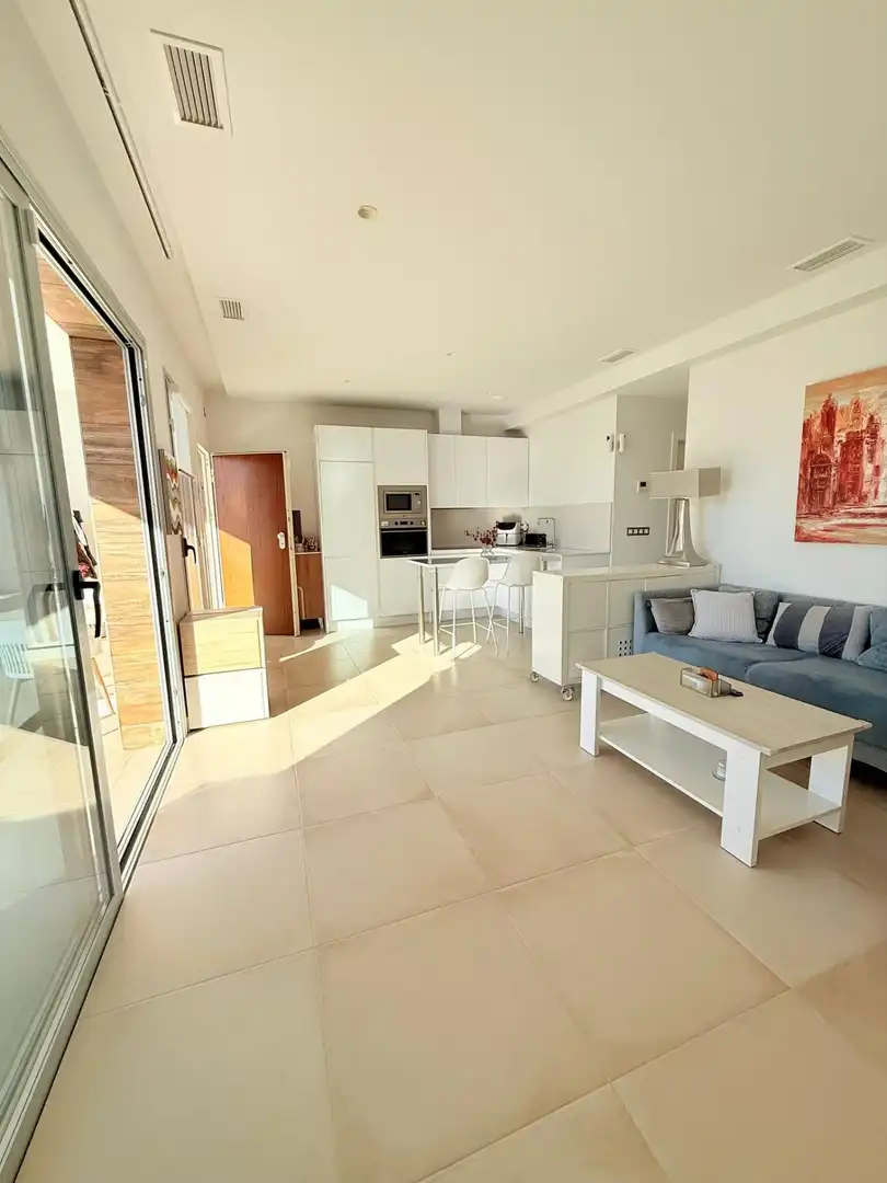 Cocina de Dúplex en venta en Finestrat con Aire acondicionado, Calefacción y Piscina