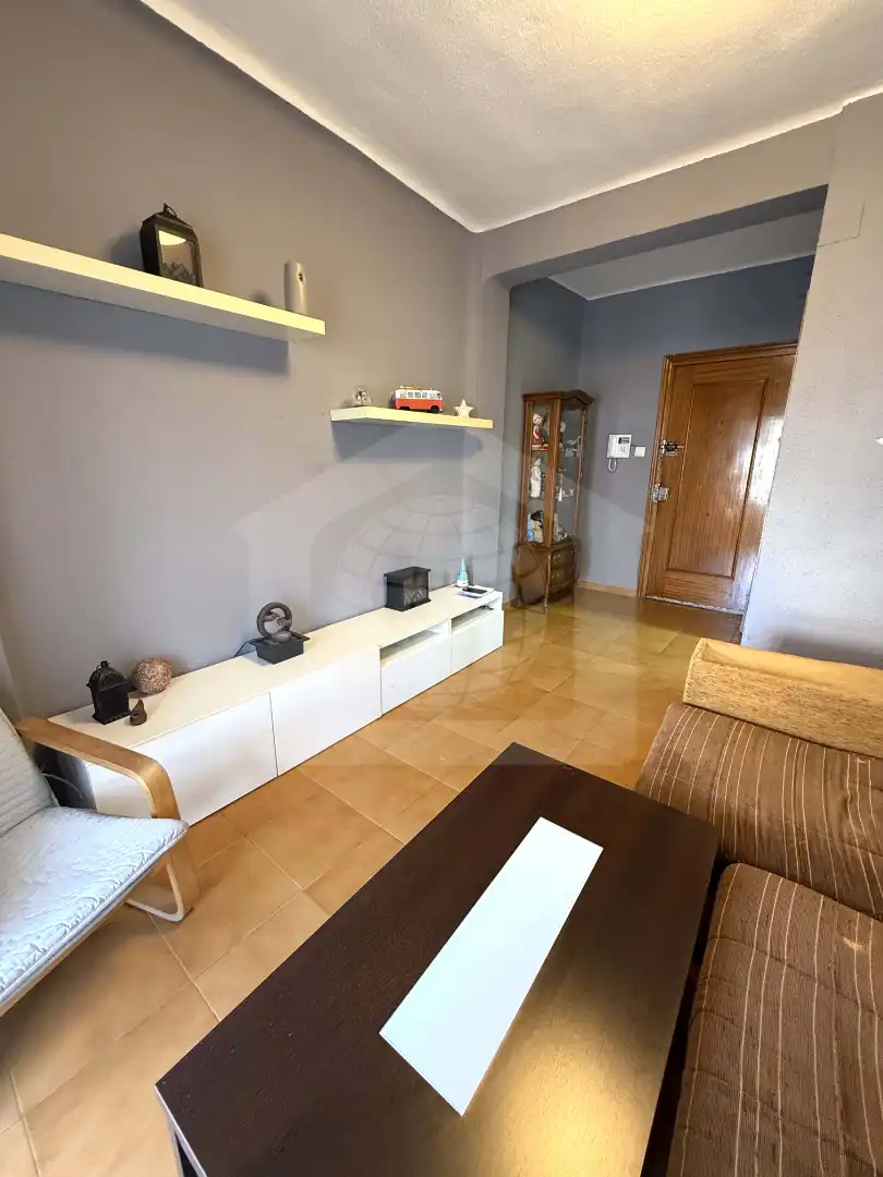Sala de estar de Piso en venta en Málaga con Aire acondicionado, Terraza y Amueblado