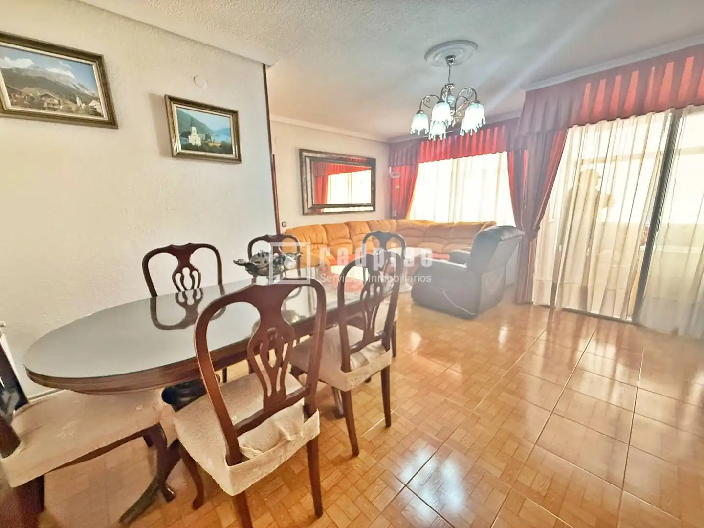 Sala de estar de Piso en venta en Guadalajara con Calefacción y Terraza
