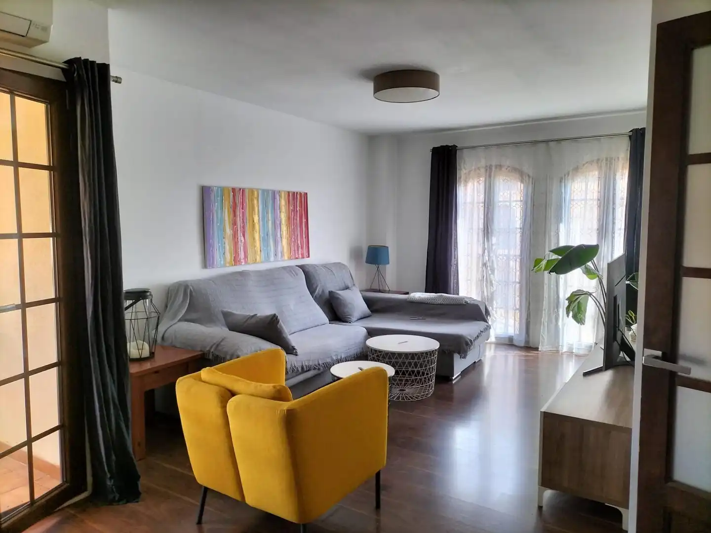 Living room of Flat for rent in Alboraya  with Community pool