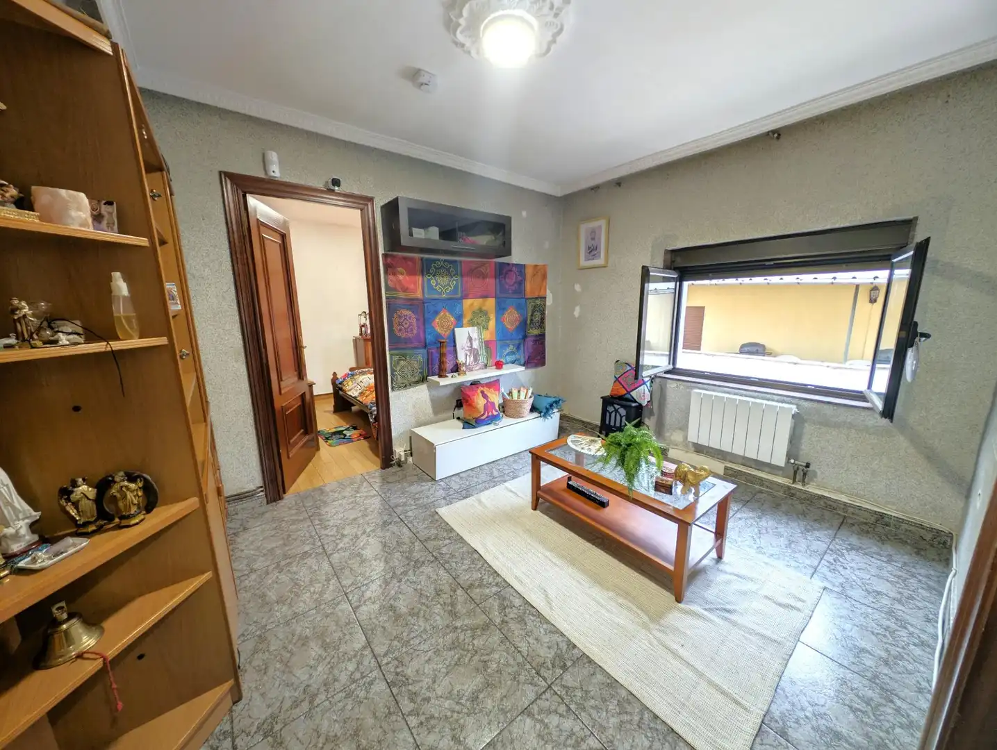 Sala d'estar de Pis en venda en Aller amb Calefacció, Terrassa i Traster