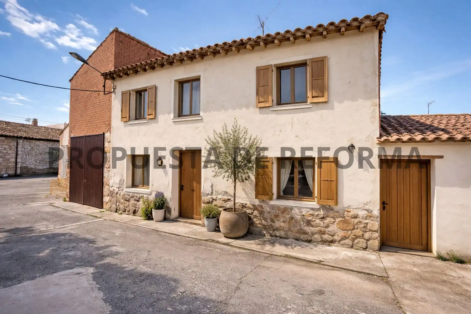 Vista exterior de Finca rústica en venta en Peral de Arlanza con Trastero y Horno
