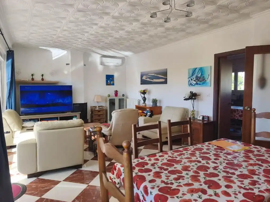 Wohnzimmer von Haus oder Chalet zum Verkauf in Cartagena mit Klimaanlage, Heizung und Privatgarten