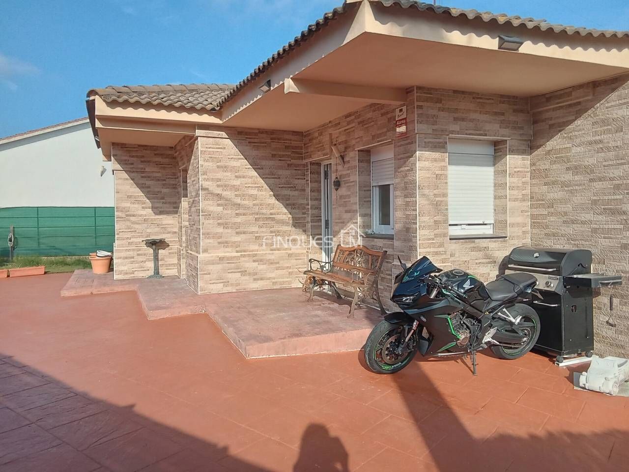 Vista exterior de Casa o chalet en venta en Fogars de la Selva con Calefacción, Jardín privado y Terraza