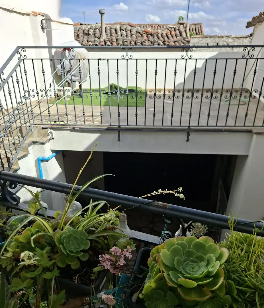 Balcony of Houses for sale in Chinchón  with Air Conditioner and Heating