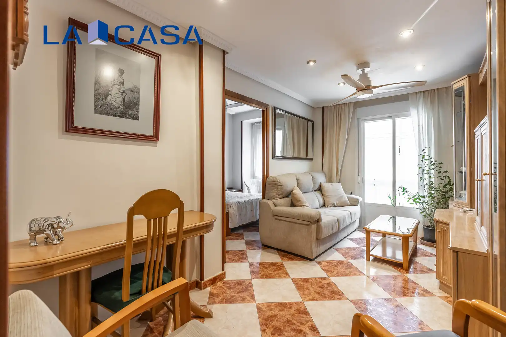 Bedroom of Flat for sale in Madrid  with Balcony