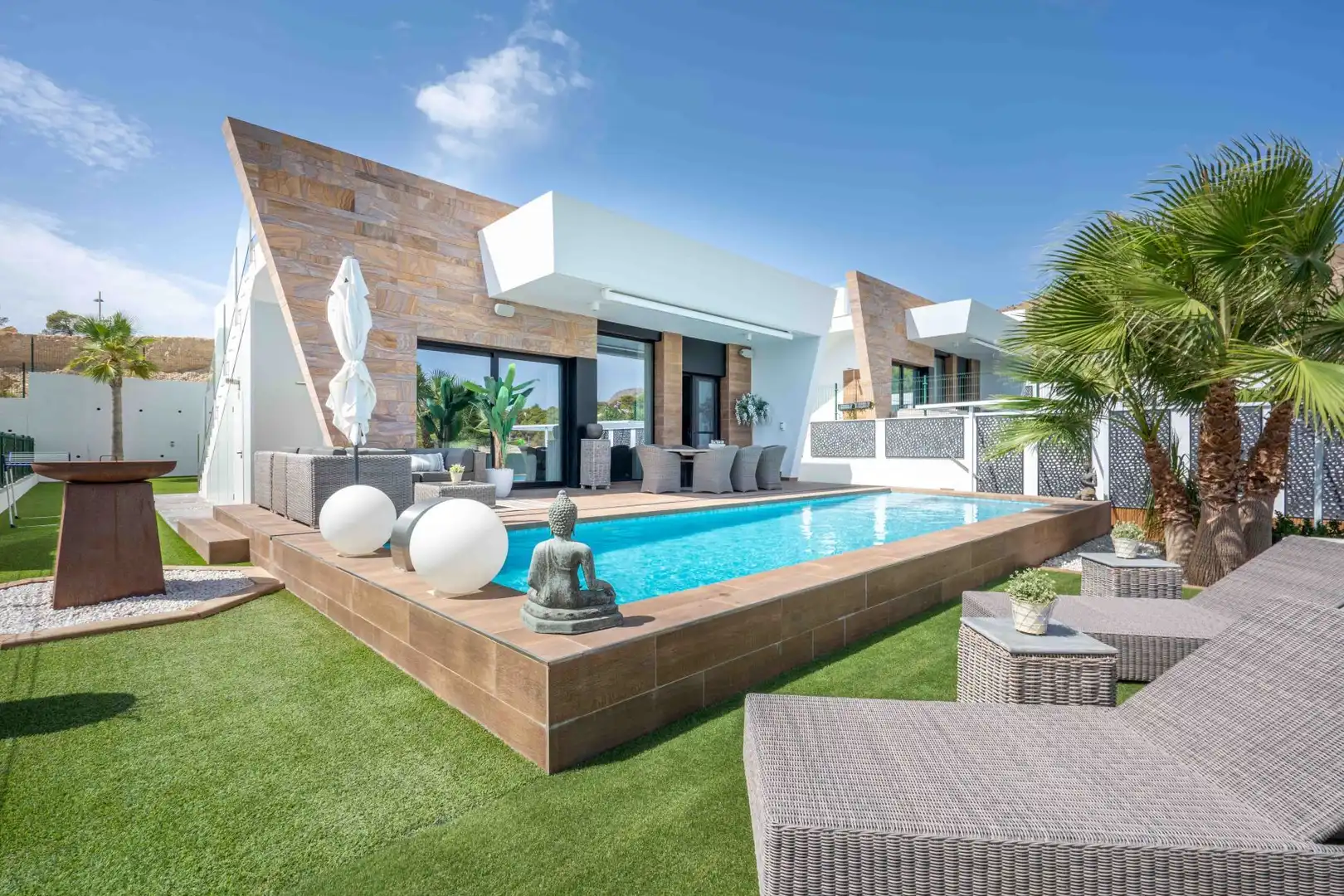Chalet con piscina en venta en Finestrat Pueblo