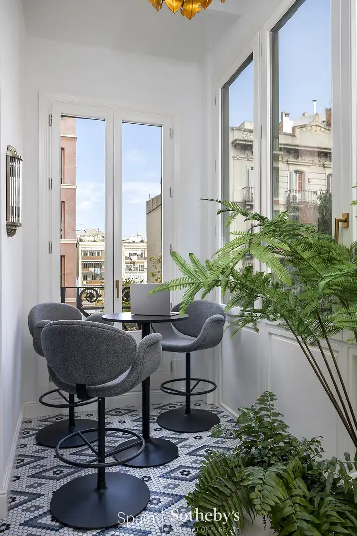 Terraza de Apartamento en venta en Barcelona con Aire acondicionado y Terraza