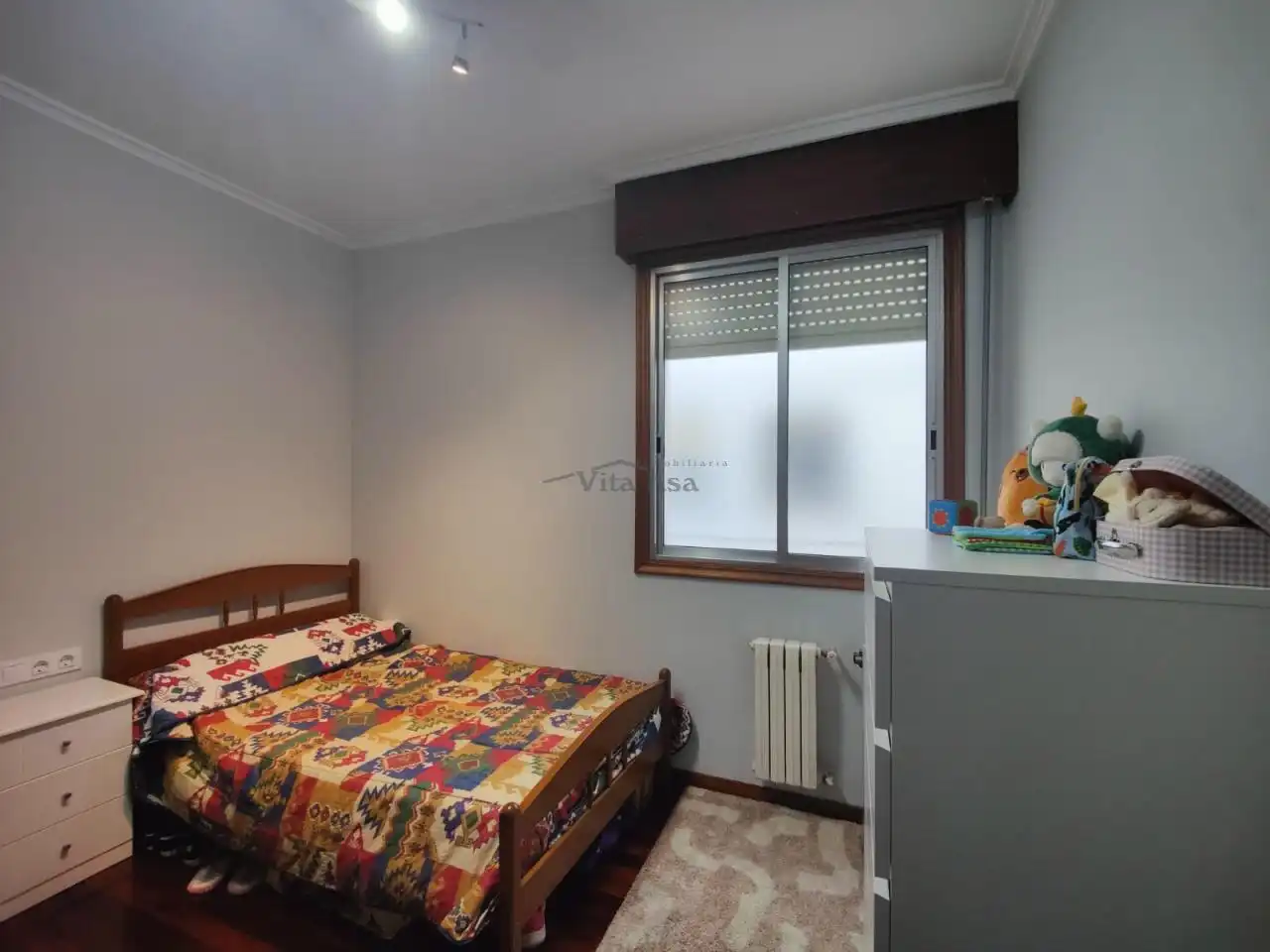 Bedroom of Flat for sale in Ourense Capital   with Heating, Storage room and Balcony