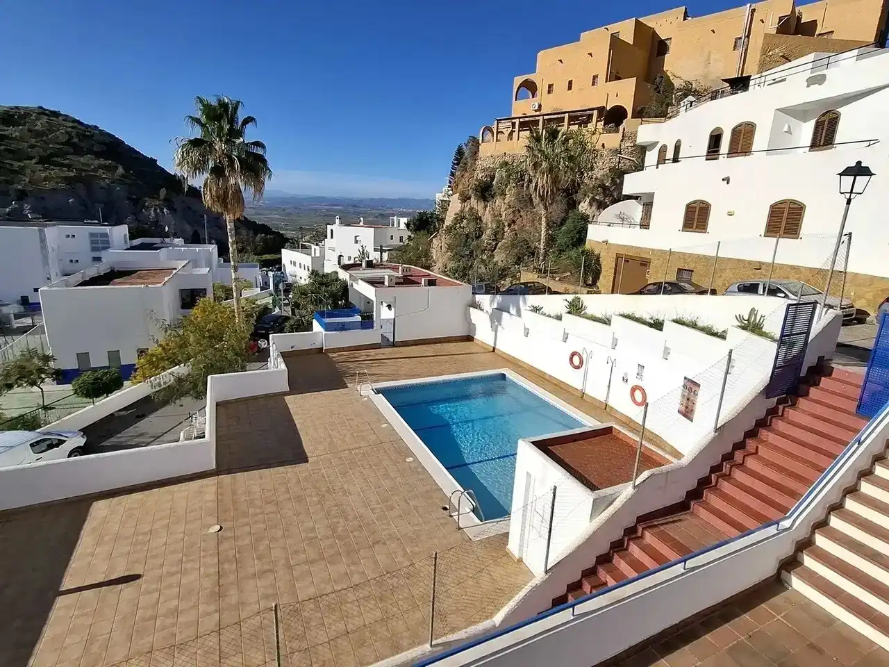 Swimming pool of Apartments for sale in Mojácar  with Air Conditioner, Terrace and Swimming Pool