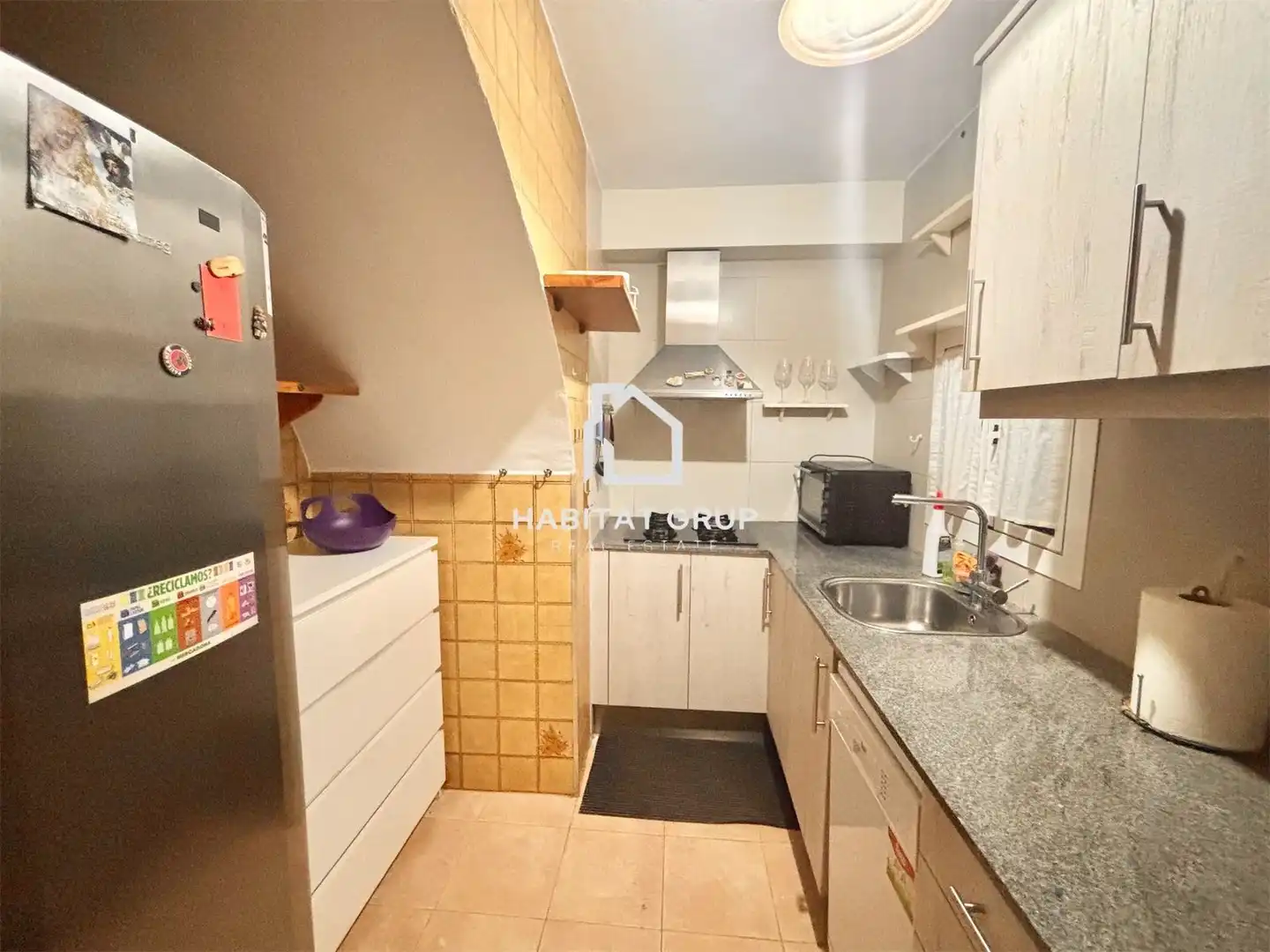 Cocina de Dúplex en venta en Ciutadella de Menorca con Aire acondicionado, Calefacción y Jardín privado
