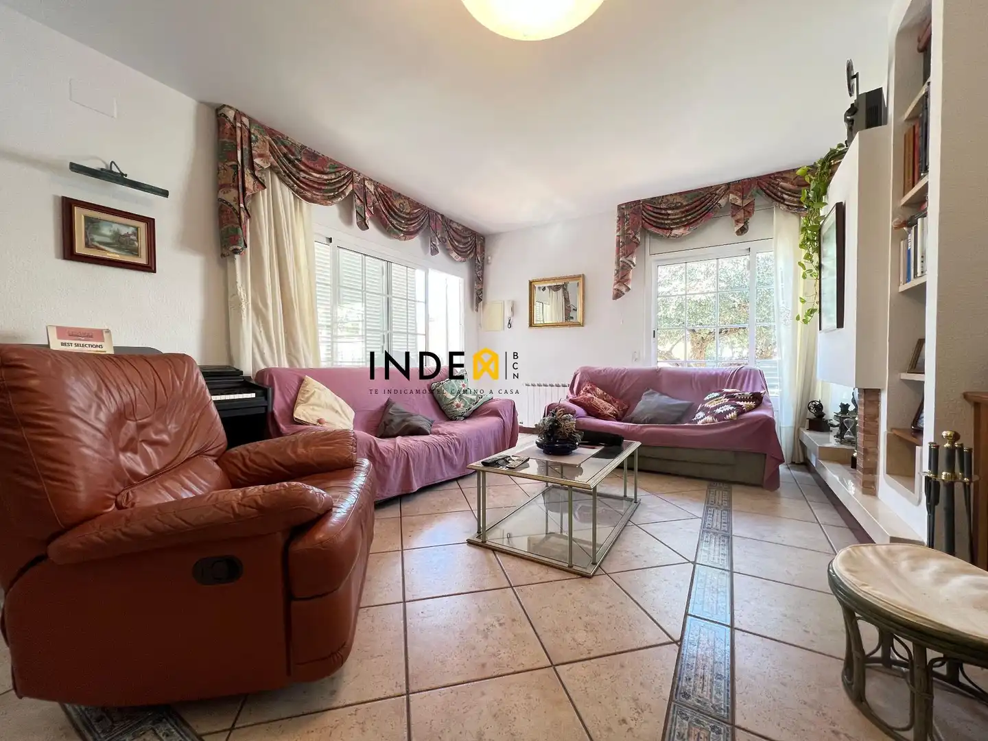 Living room of Houses for sale in Calafell  with Air Conditioner, Private garden and Terrace