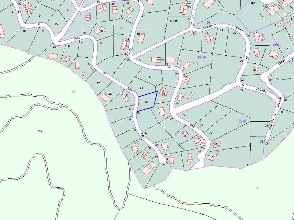 Rustikales Grundstück zum Verkauf in SERRA DE SANT FELIU