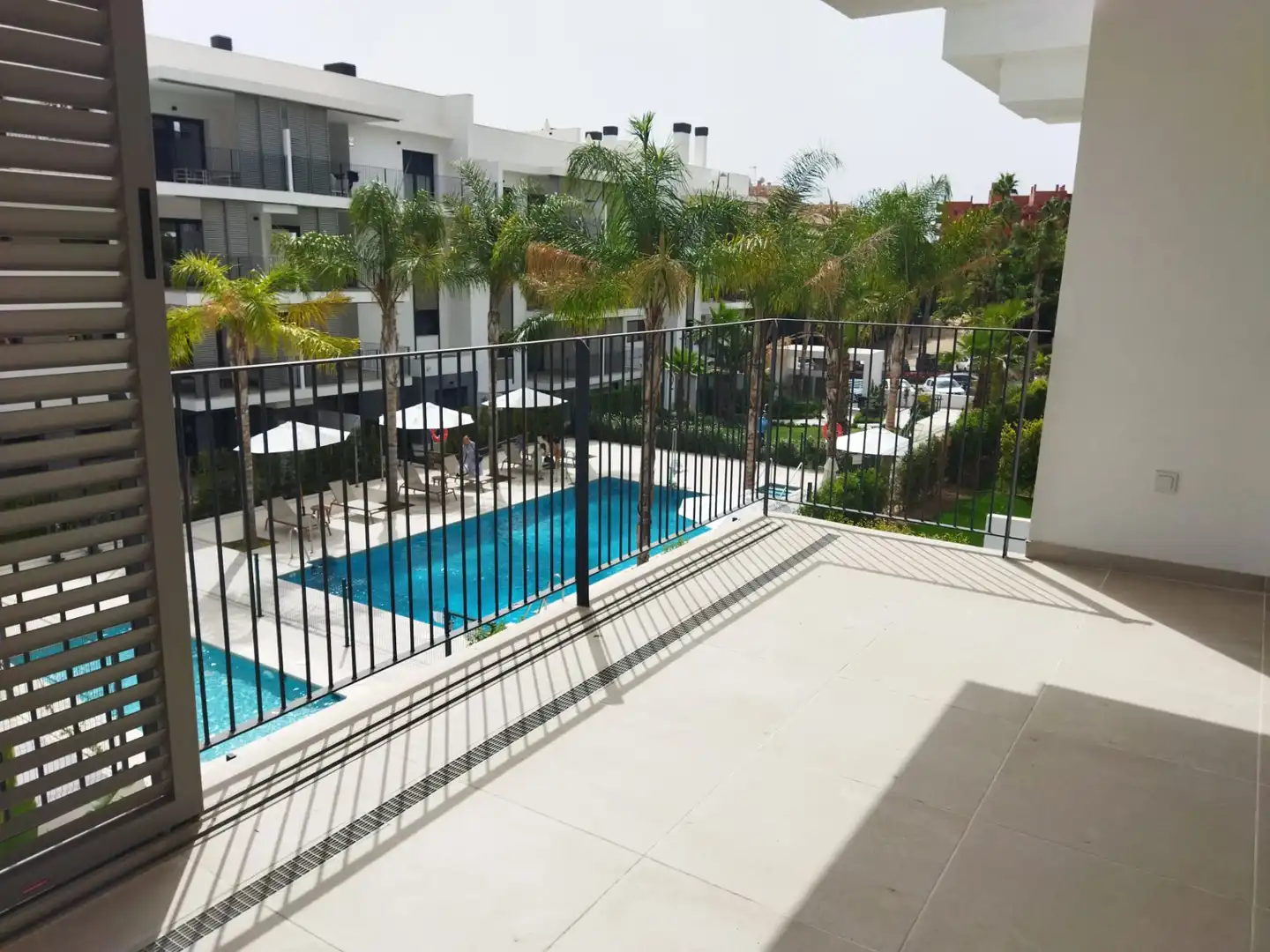 Terrassa de Apartament de lloguer en Estepona amb Aire condicionat, Terrassa i Traster