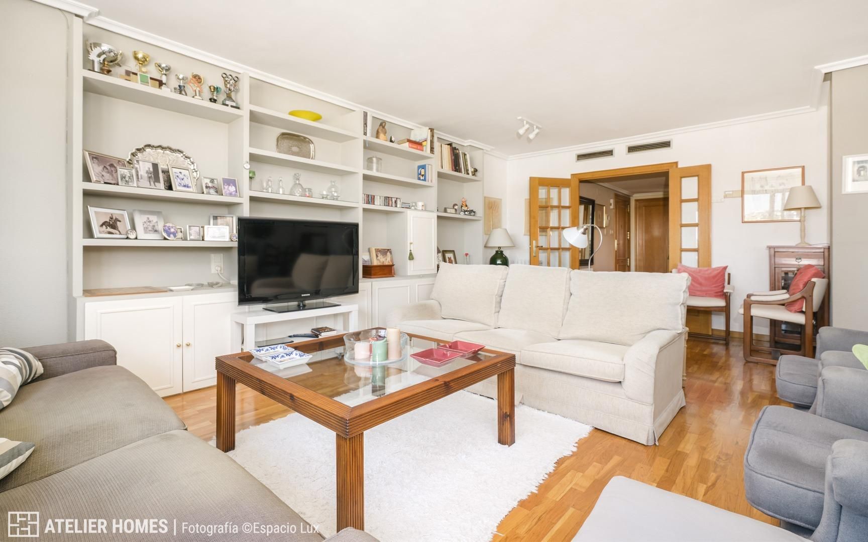 Sala d'estar de Àtic en venda en  Zaragoza Capital amb Calefacció, Terrassa i Traster