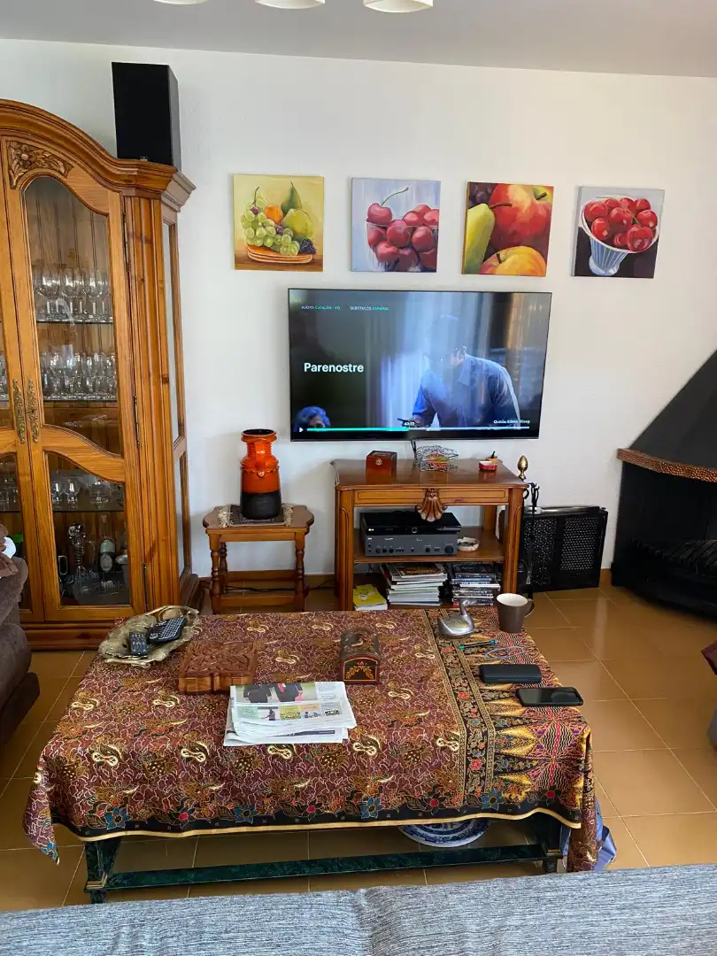 Living room of Flat for sale in Llanars  with Heating, Private garden and Furnished