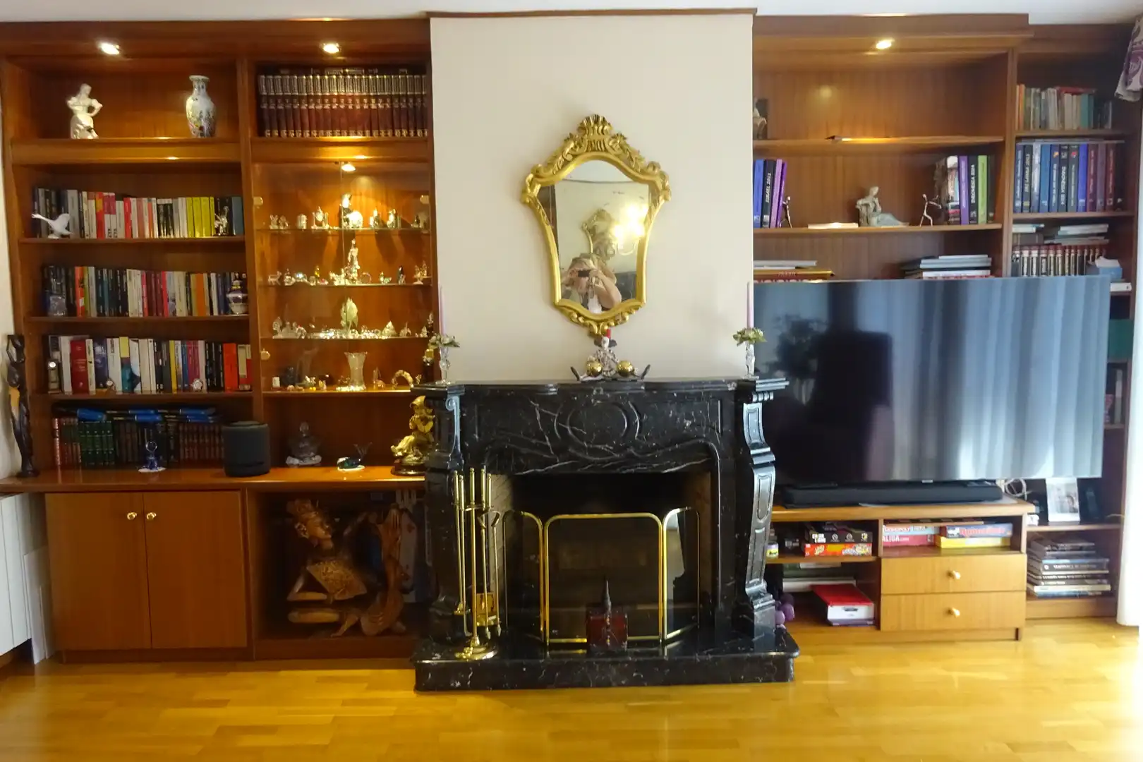 Sala d'estar de Casa adosada en venda en Barcelona amb Aire condicionat, Calefacció i Parquet