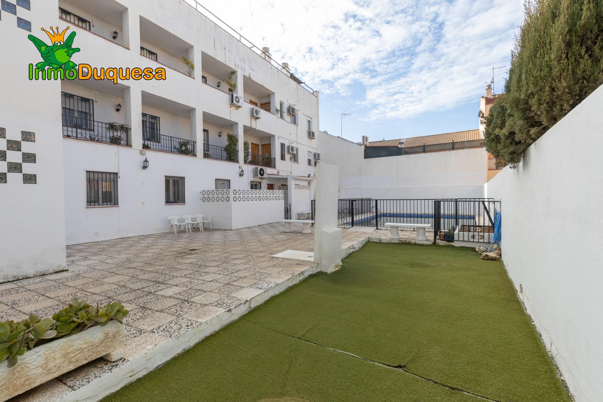 Exterior view of Flat for sale in Las Gabias  with Air Conditioner, Heating and Storage room