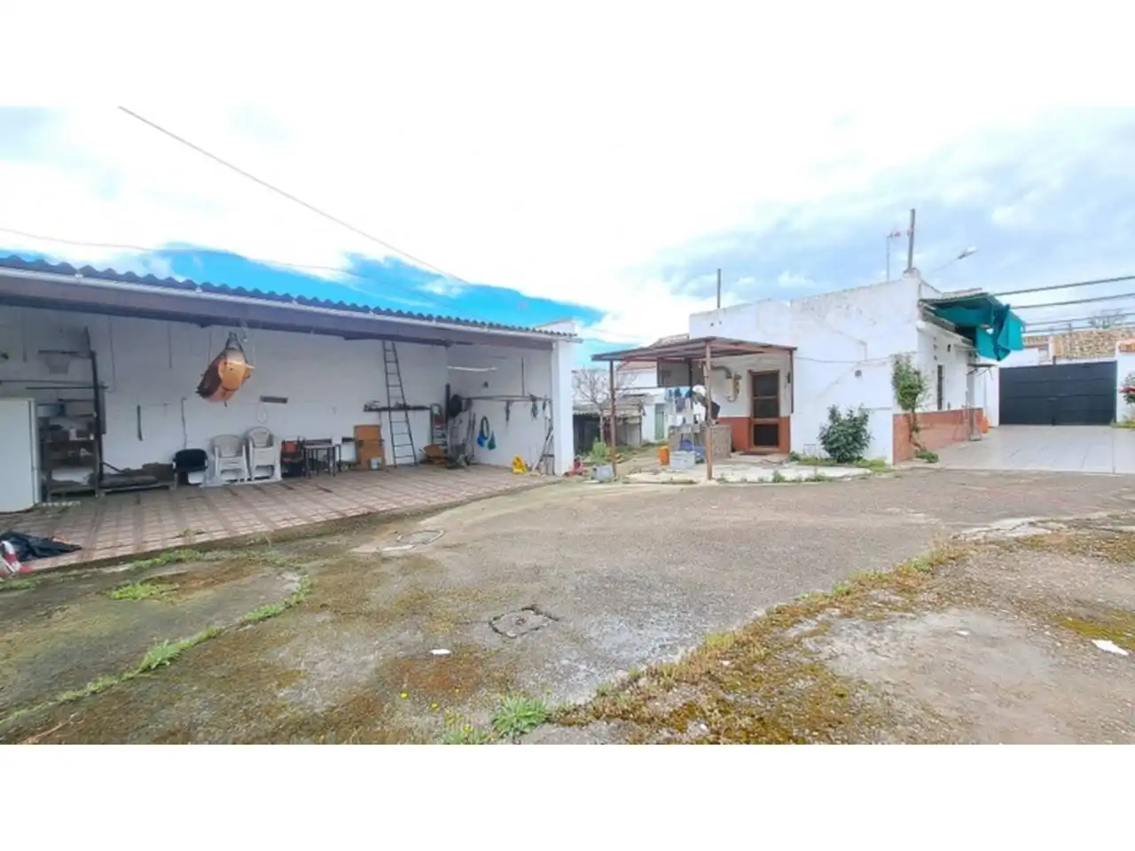 Exterior view of Houses for sale in Palma del Río  with Private garden