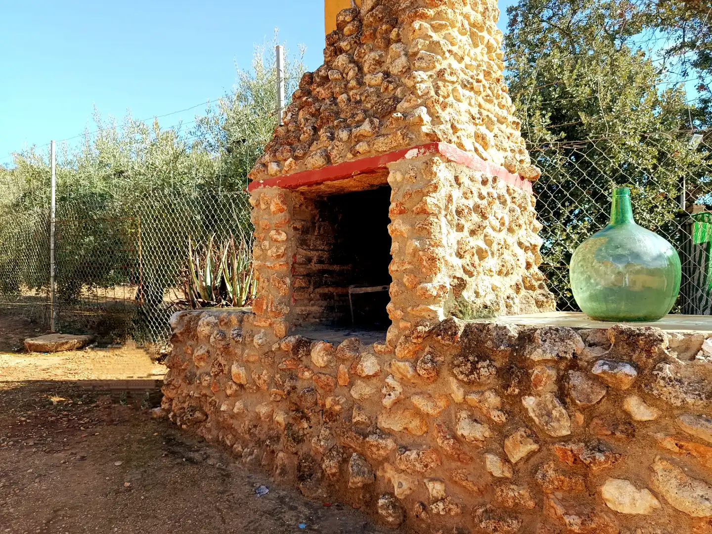 Jardí de Finca rústica en venda en Paterna del Campo amb Aire condicionat, Jardí privat i Terrassa